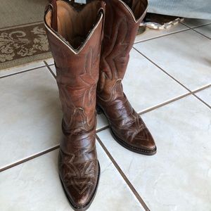 Durango Leather Brown Boots Sz 8N